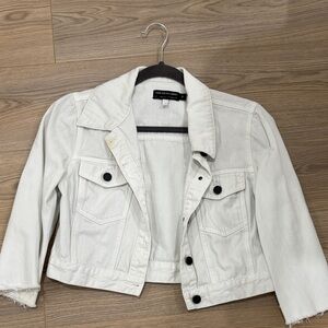 New Look Off-White Denim Jacket